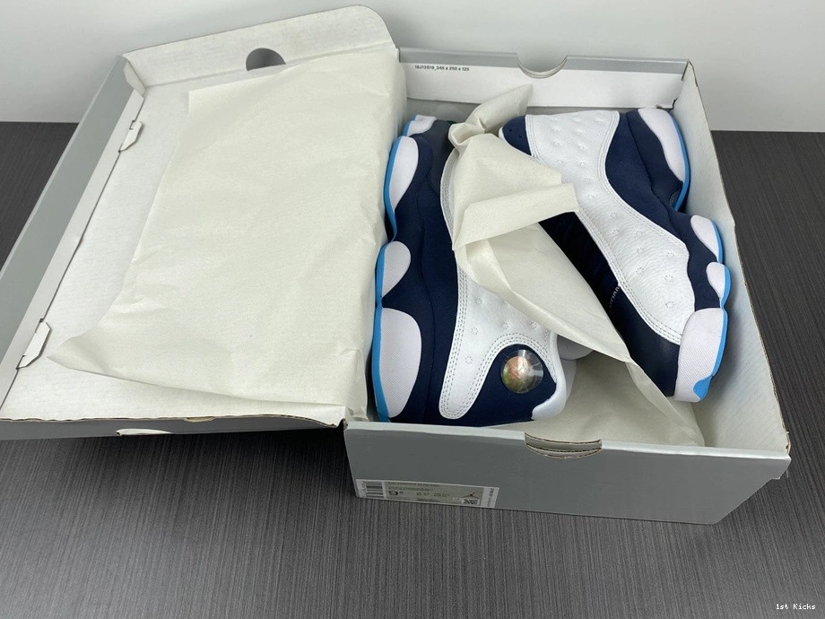 414571-144 AIR BLUE ” JORDAN POWDER 13 “DARK 1023
